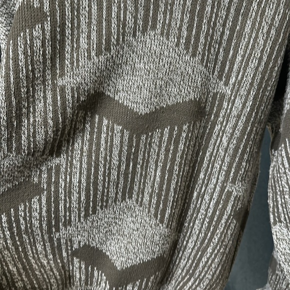 Vintage 90s JT Beckett Sweater Mens Pullover Geometric Crewneck M - Picture 3 of 6